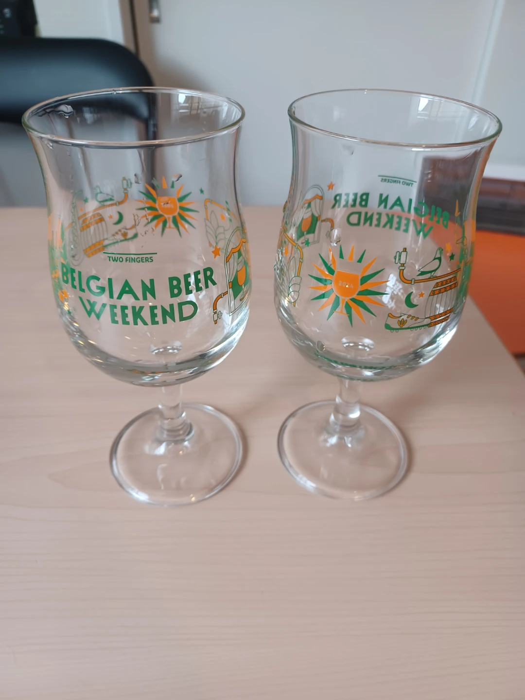 ベルギービールウィークエンド グラス 2個セット