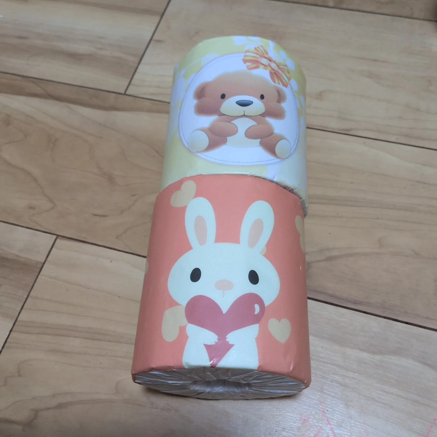 かわいい動物柄 トイレットペーパー 2個セット