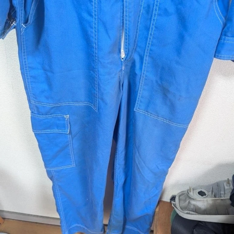 ネッツトヨタ つなぎ 作業服 ブルーの写真4枚目