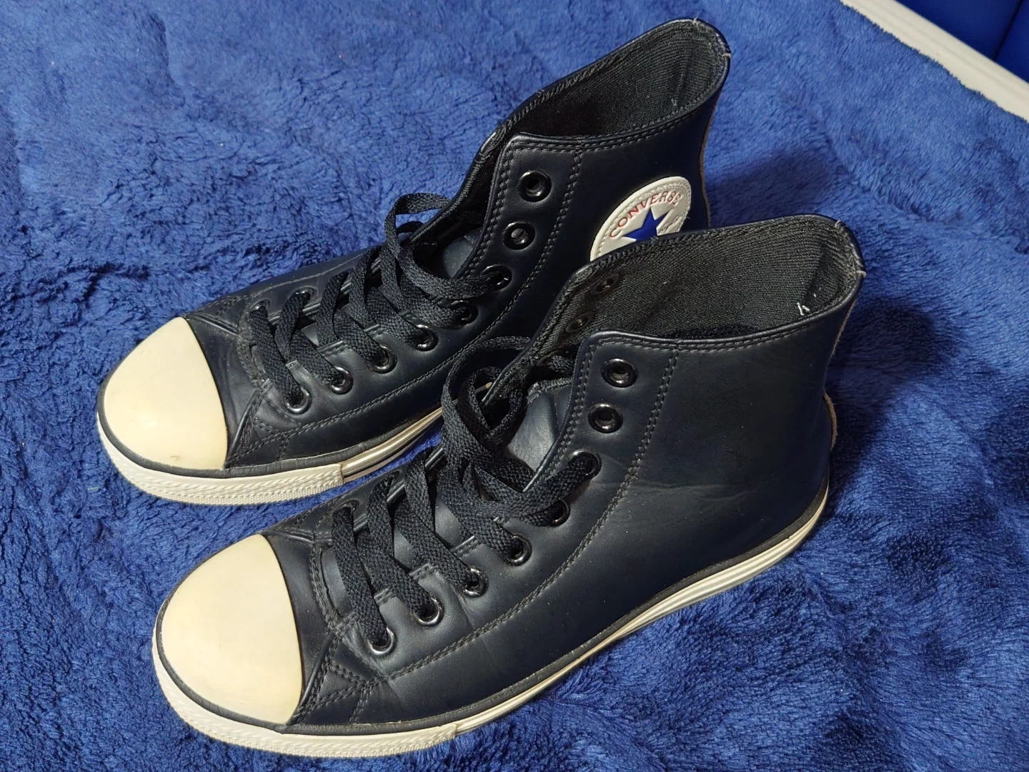 CONVERSE コンバース オールスター ハイカット 黒 24cm USED品