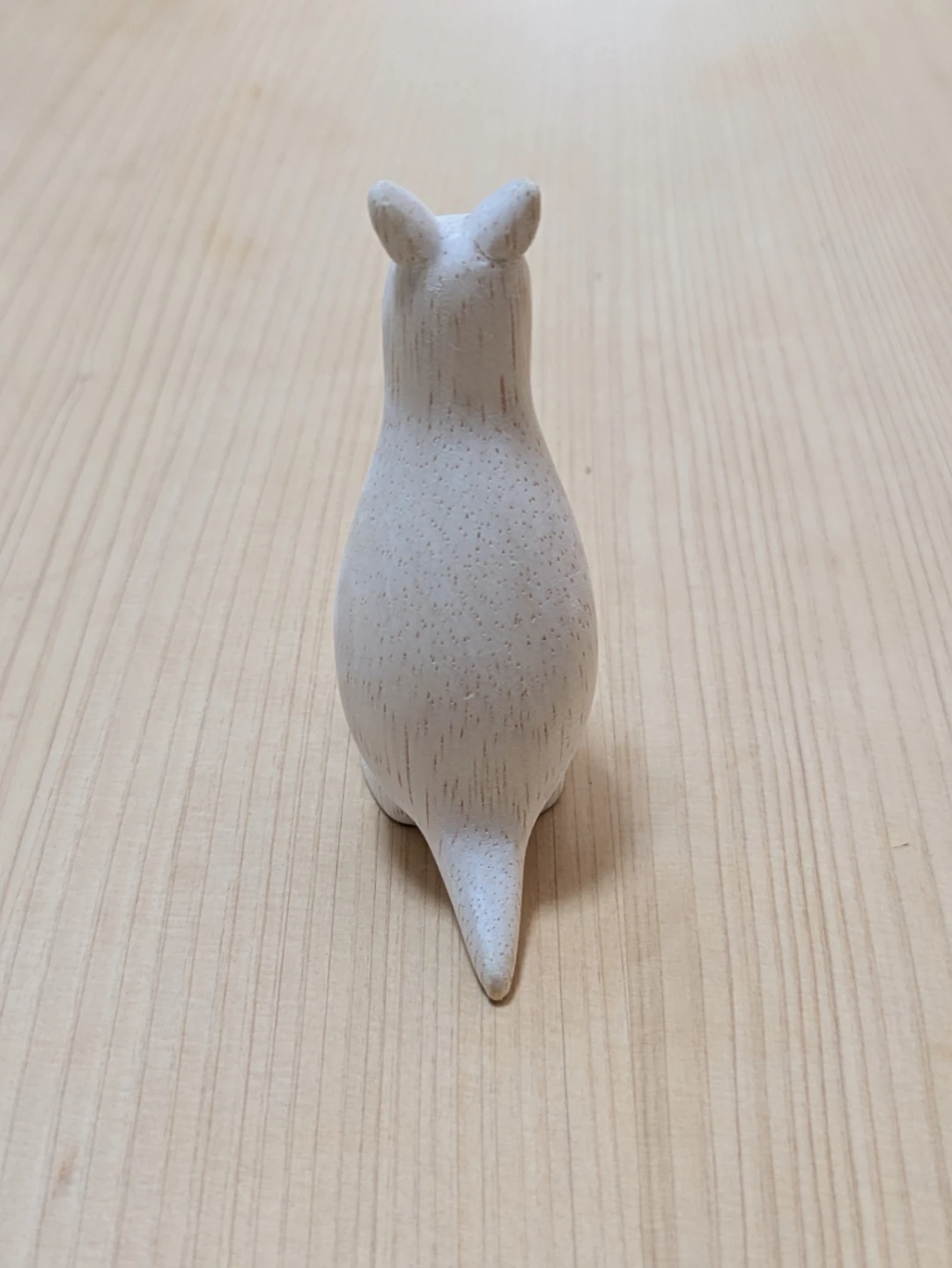 T-Lab 木製 カンガルー 置物　ぽれぽれ動物　ポレポレ動物の写真2枚目