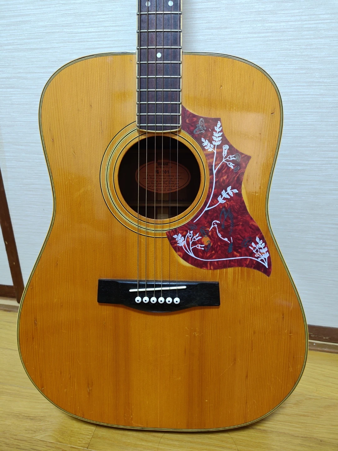 Yamaha FG-201 (made in Japan)の写真2枚目