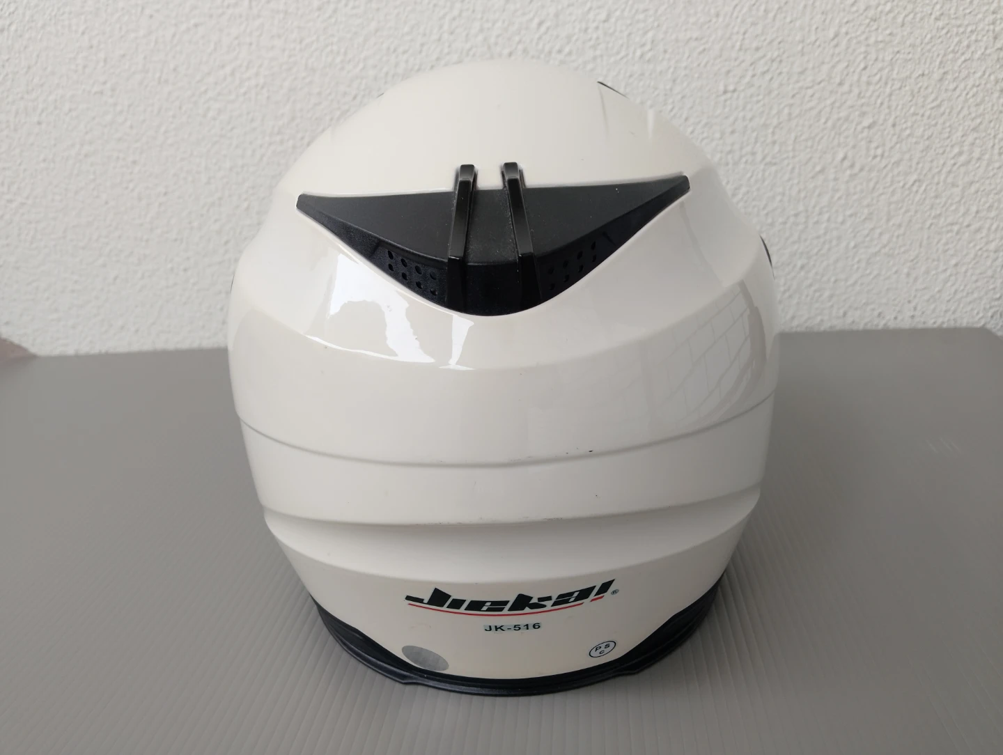 ジエカイ ジェットヘルメット JK-516 白の写真6枚目