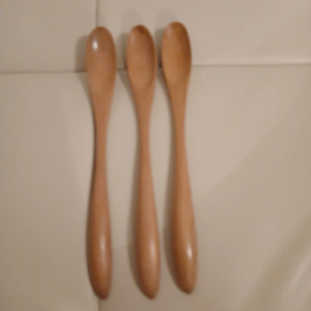 １９cm　木製スプーン 3本セット カトラリー