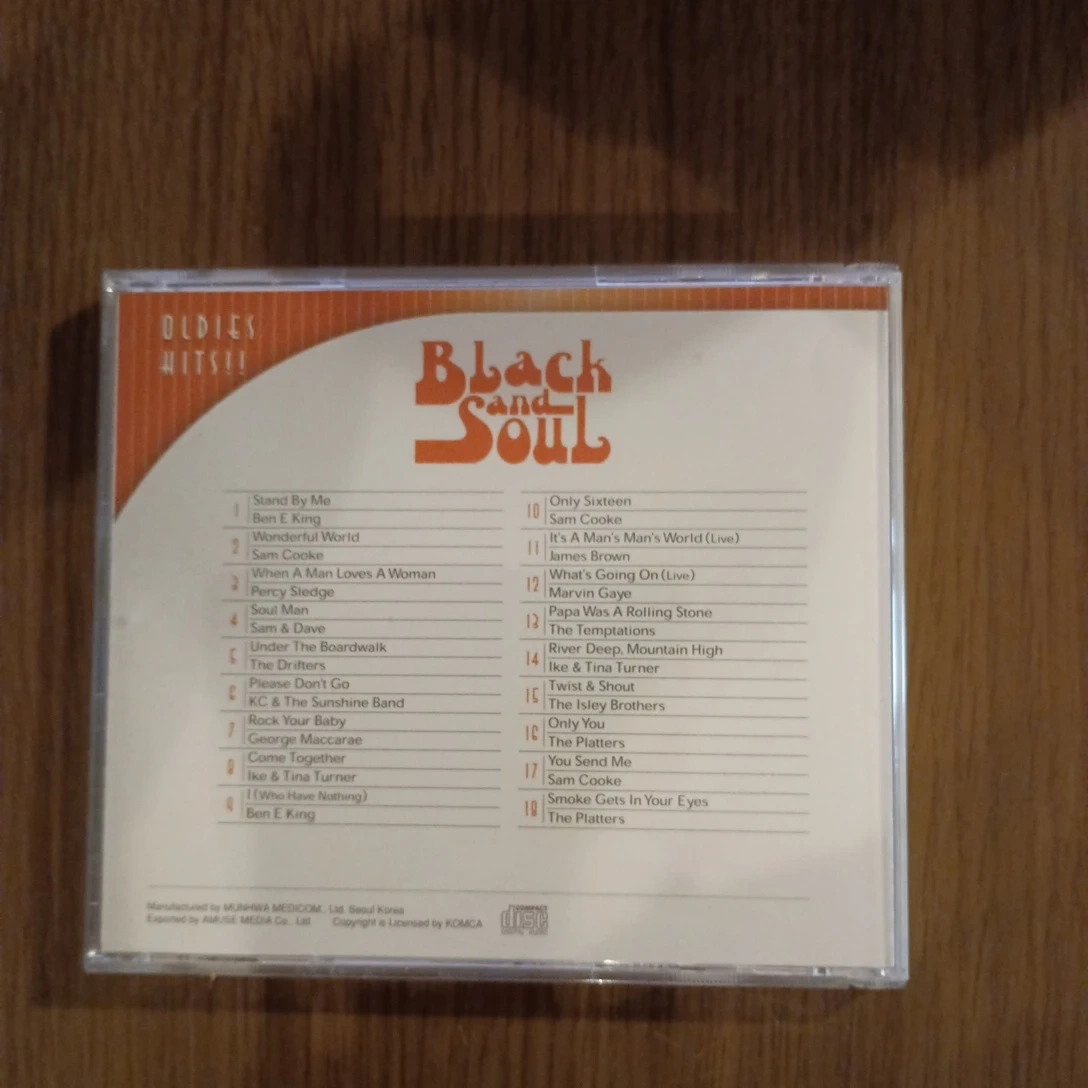 Black and Soul オムニバスCDの写真3枚目