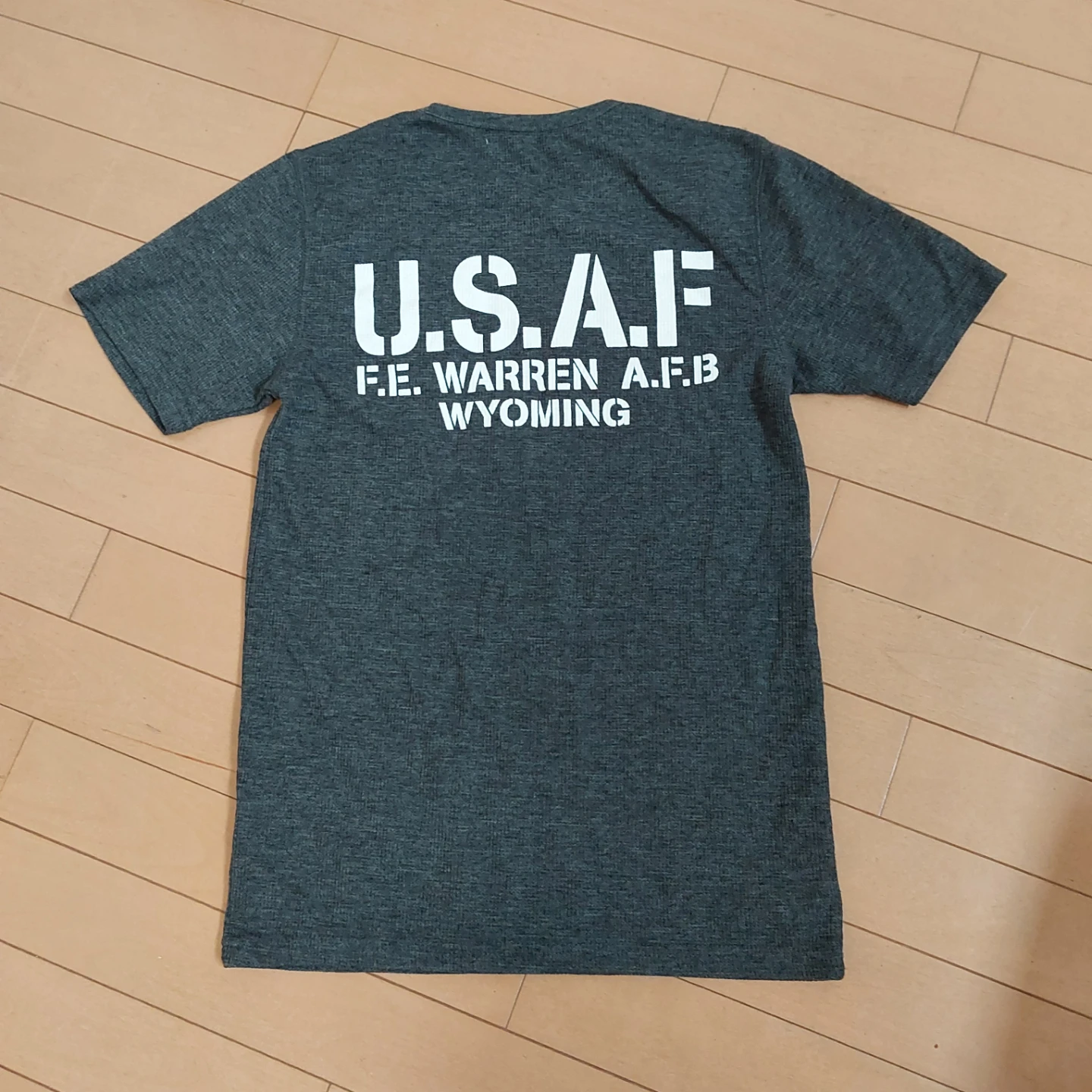 ボーメア U.S.A.F Tシャツ グレー Lサイズの写真2枚目