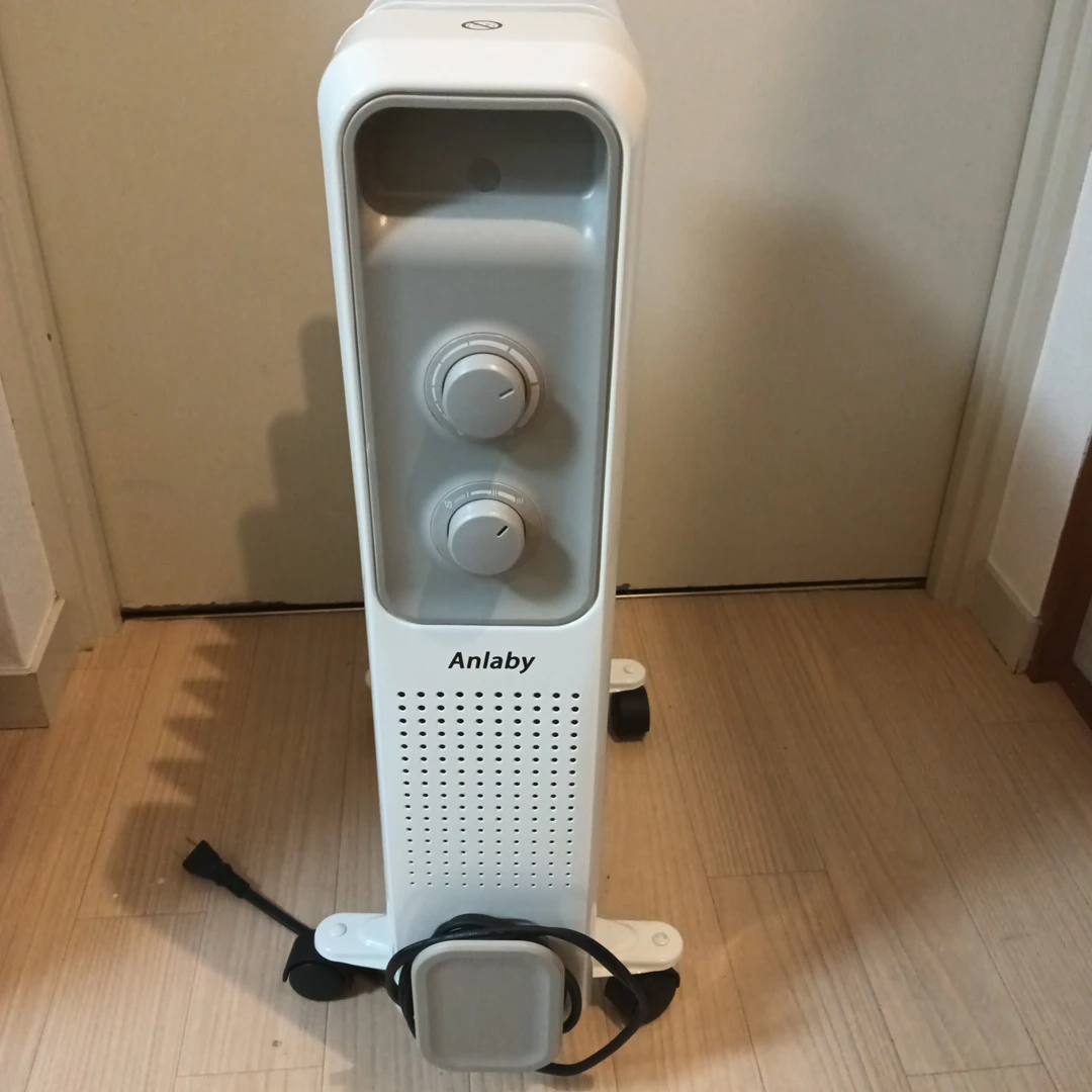アンラビー オイルヒーター ホワイトの写真2枚目