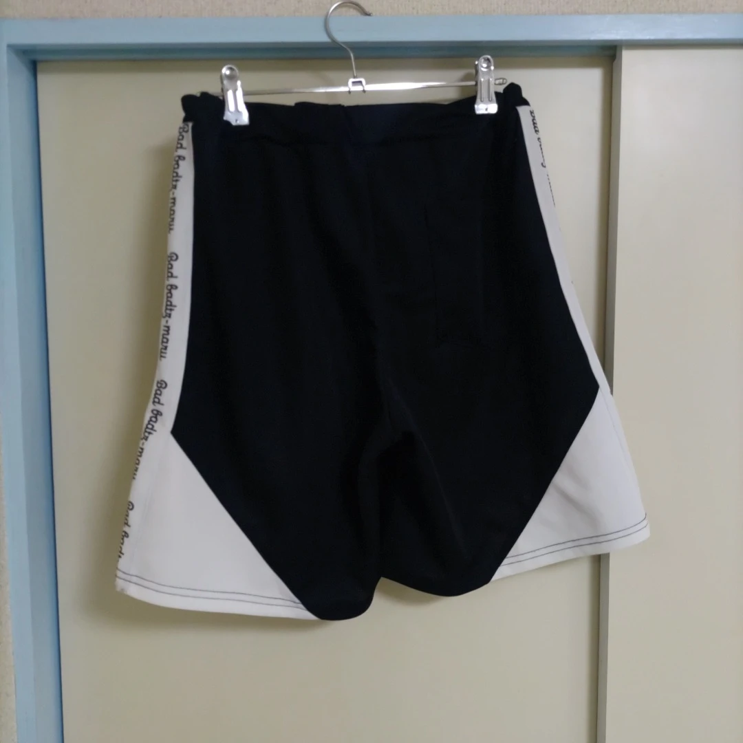 バッドばつ丸 ハーフパンツ ブラック Mの写真2枚目