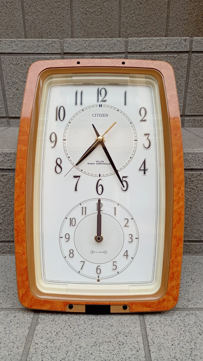 電波時計　動作確認済
