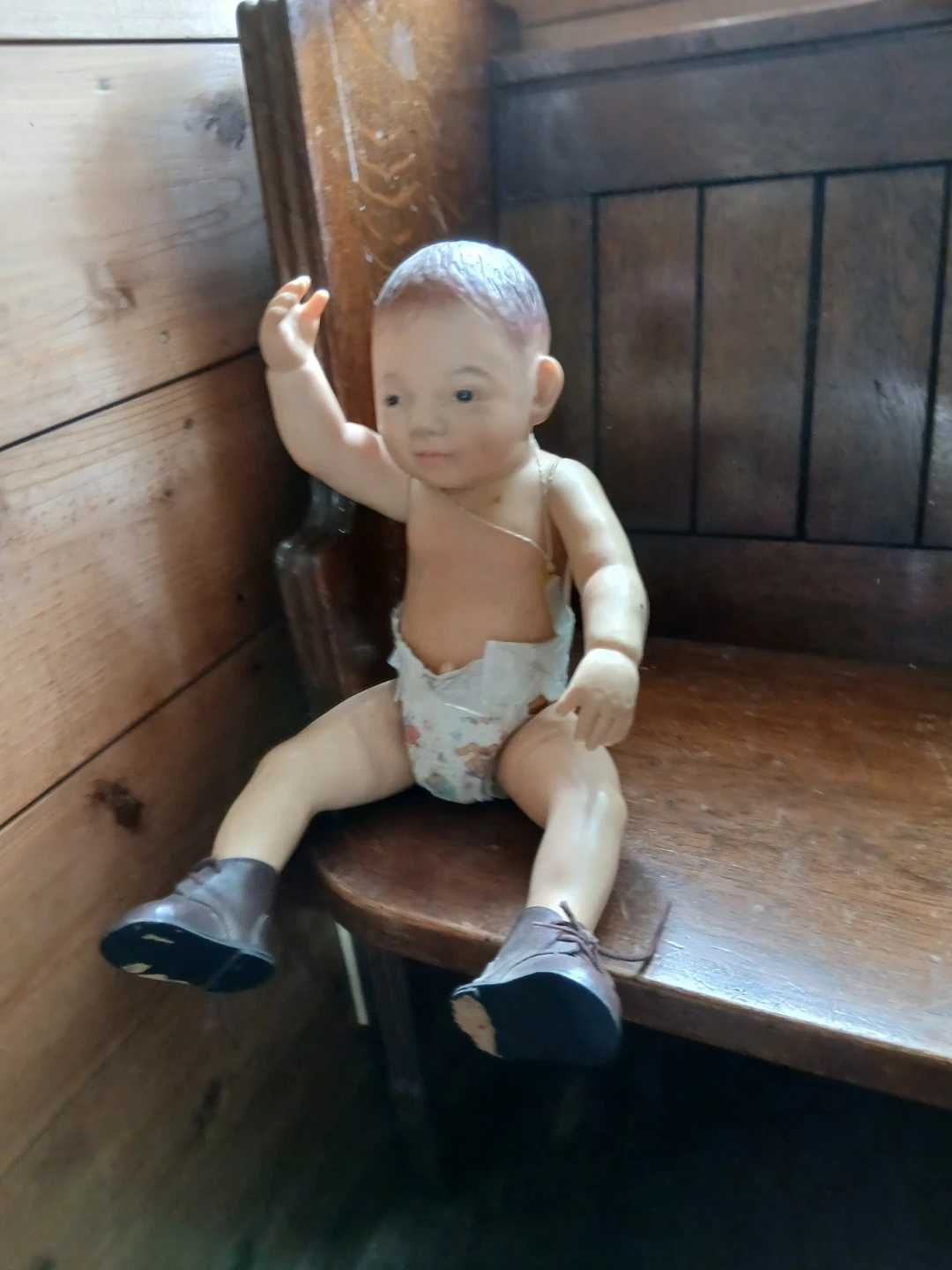 赤ちゃんの人形 お風呂入れ練習用 飾りもOKの写真4枚目