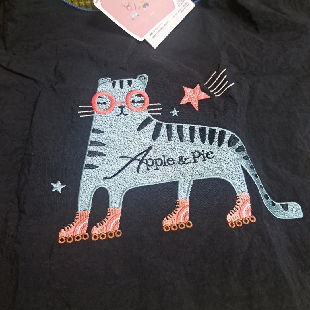 Apple&Pie 刺繍トートバッグの写真2枚目