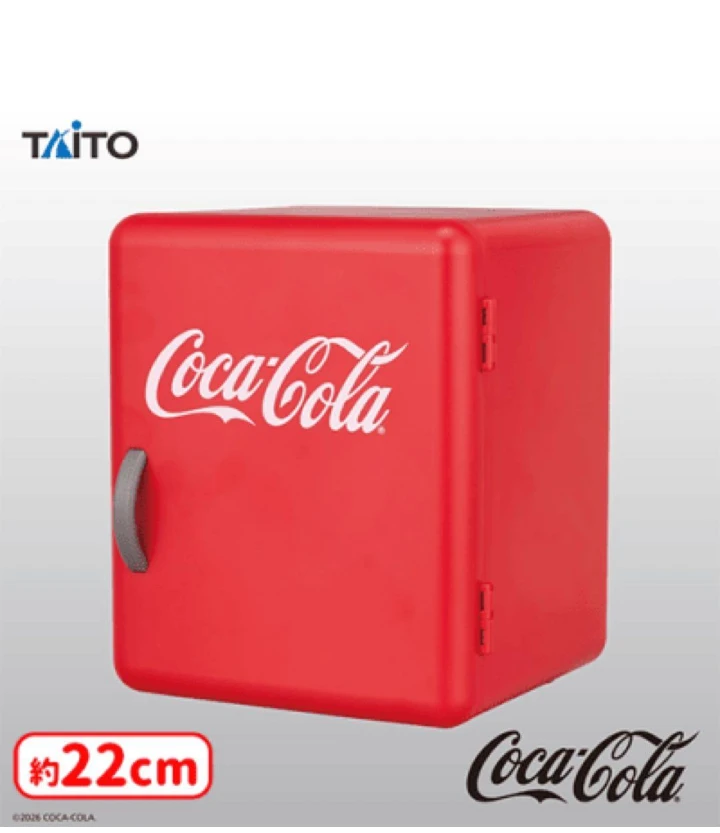 コカ・コーラ冷蔵庫風小物入れ