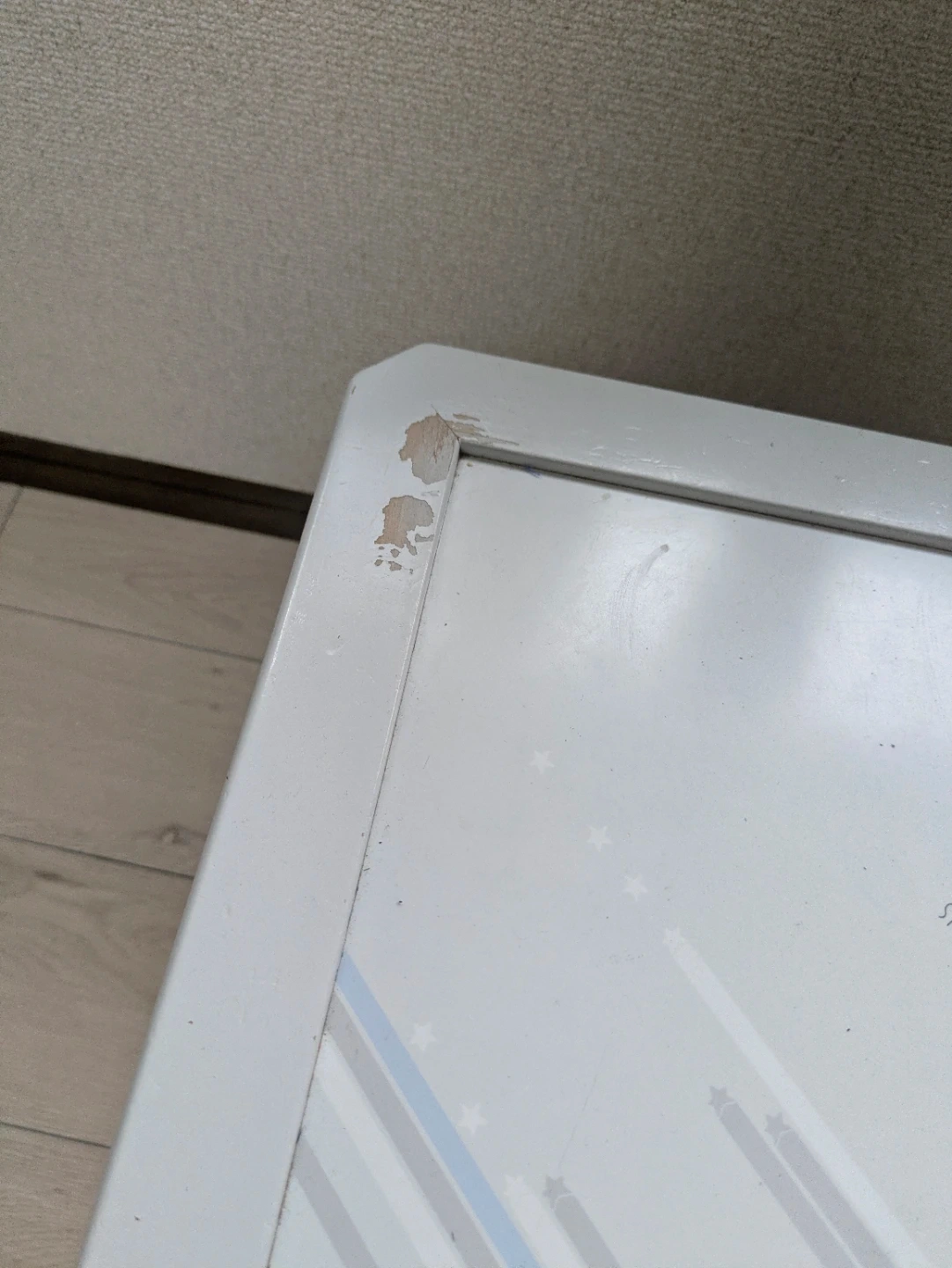 《本日お渡し可能‼️》こたつ 引き出し付き ホワイト×ブラウンの写真4枚目