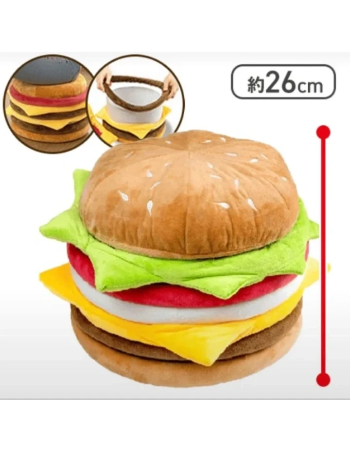 ハンバーガー 型スツールの写真2枚目