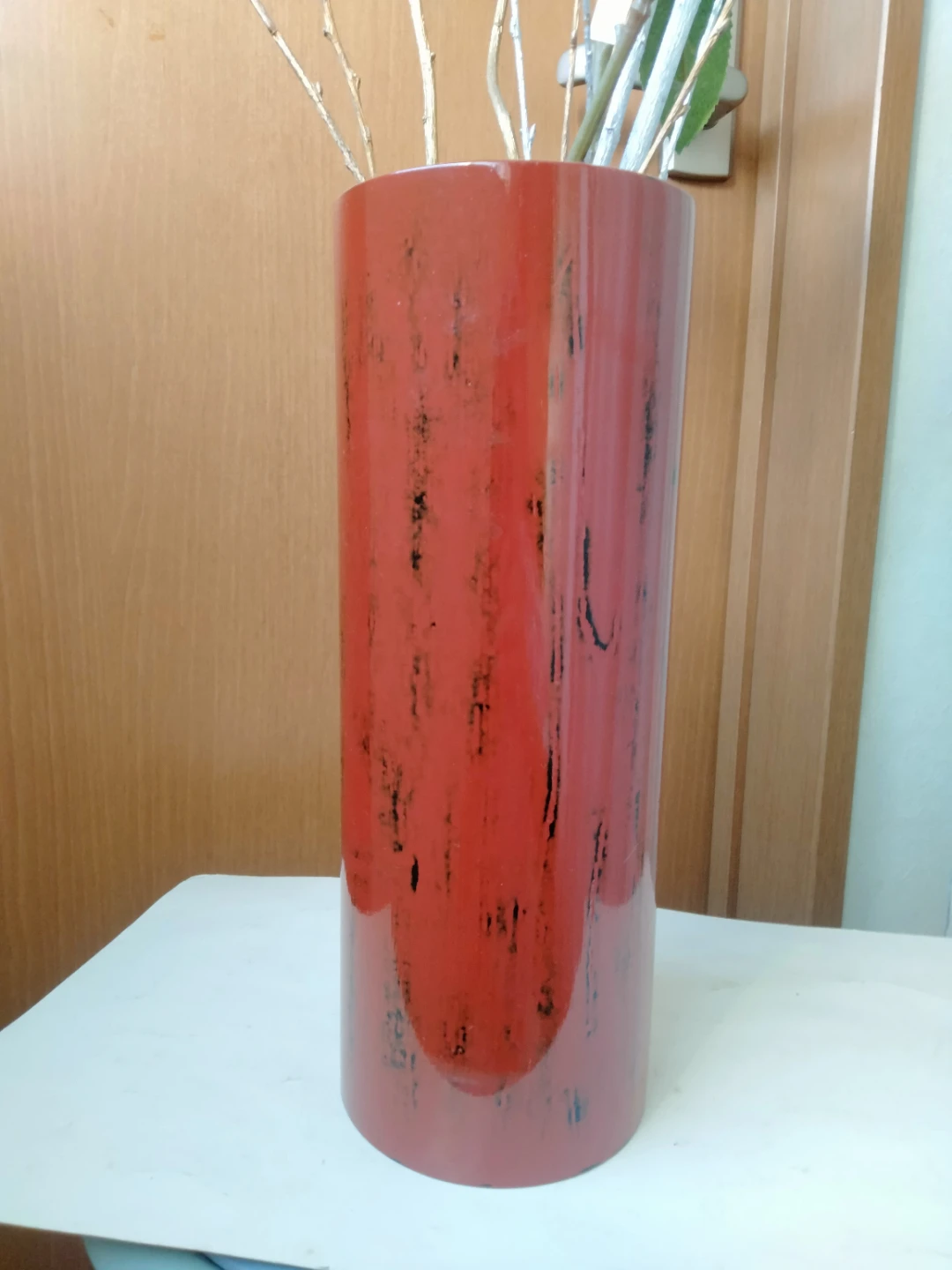 花瓶　フラワーベース　一輪挿し　使用済み　漆器　島安汎工芸製作所　創業大正5年の写真6枚目