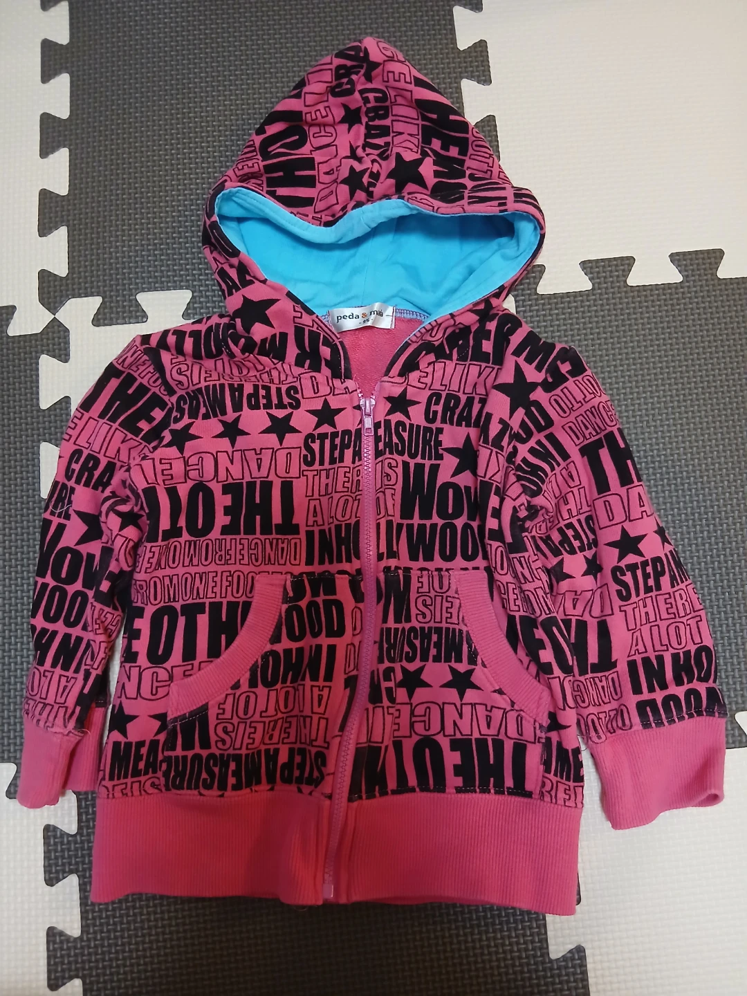 キッズ パーカー ピンク 95cm