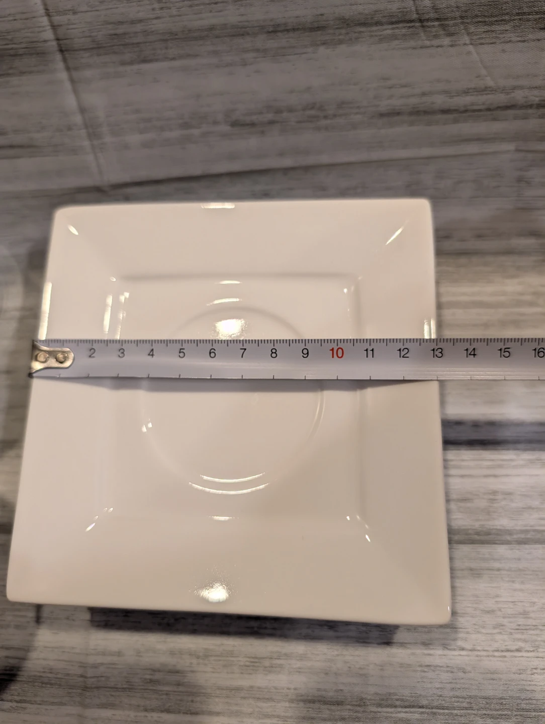 白磁 マグカップ ＆ スクエアプレート 5客セットの写真4枚目