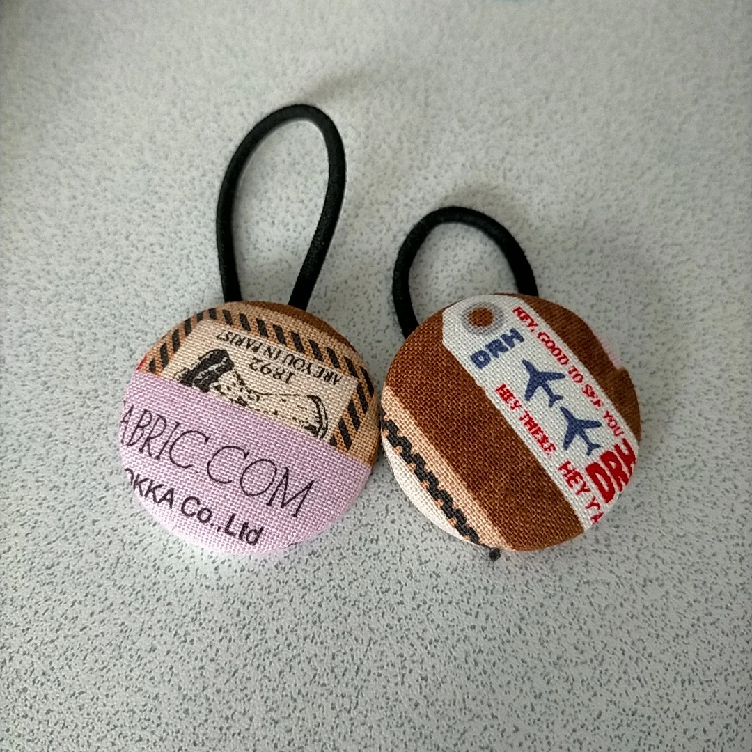 ヘアゴム 2個セット ハンドメイド