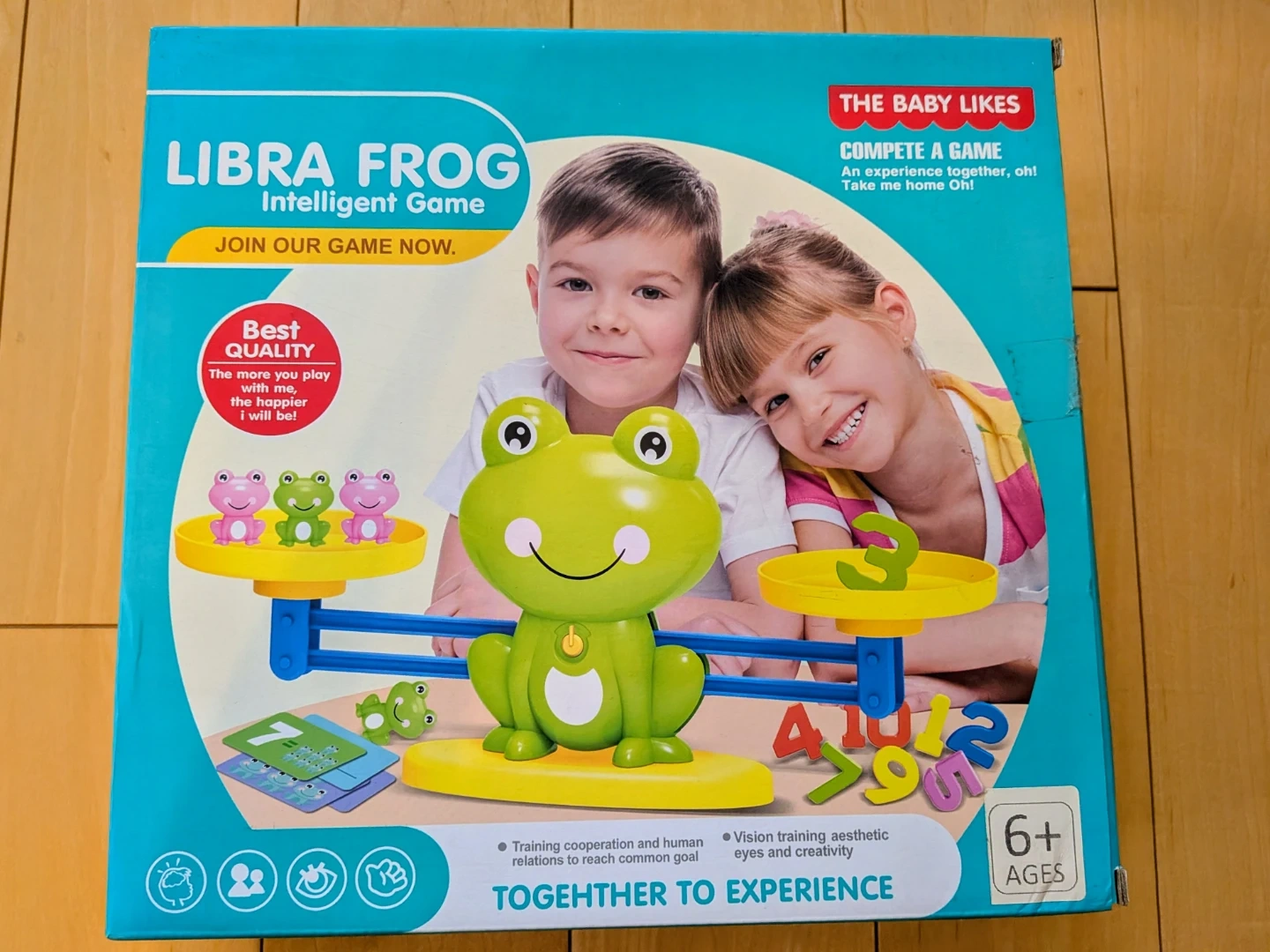 カエル天秤 知育玩具 バランスゲーム