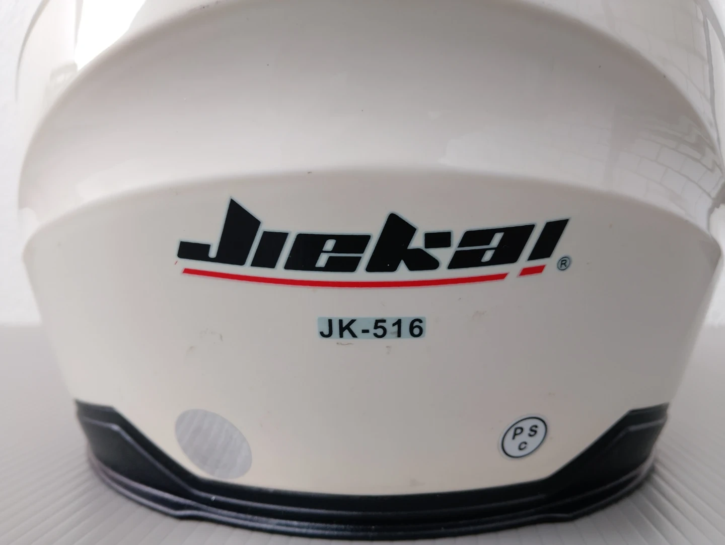 ジエカイ ジェットヘルメット JK-516 白の写真5枚目