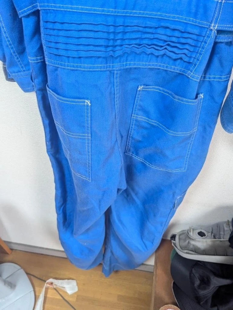 ネッツトヨタ つなぎ 作業服 ブルーの写真3枚目