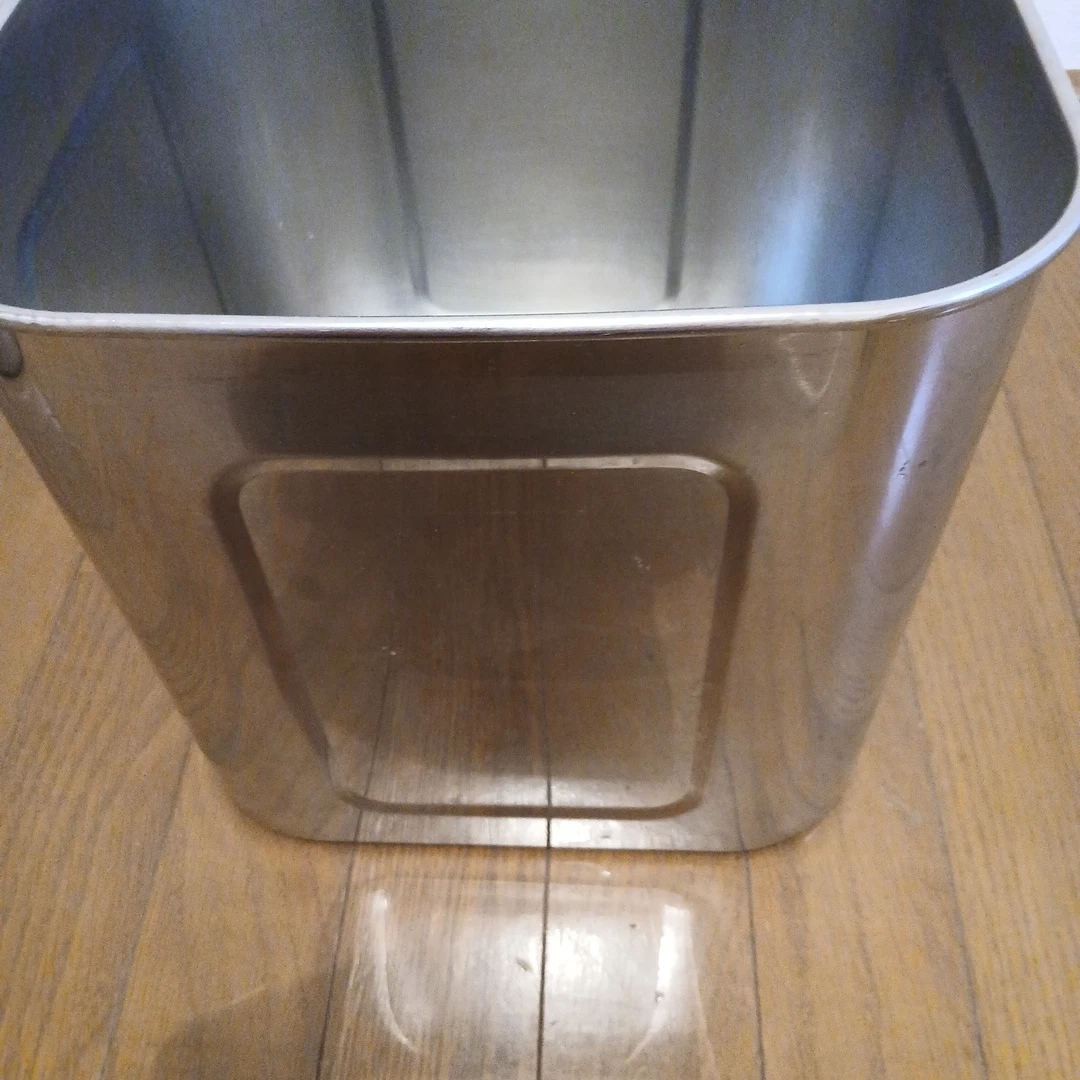 ステンレス製  キッチンポット