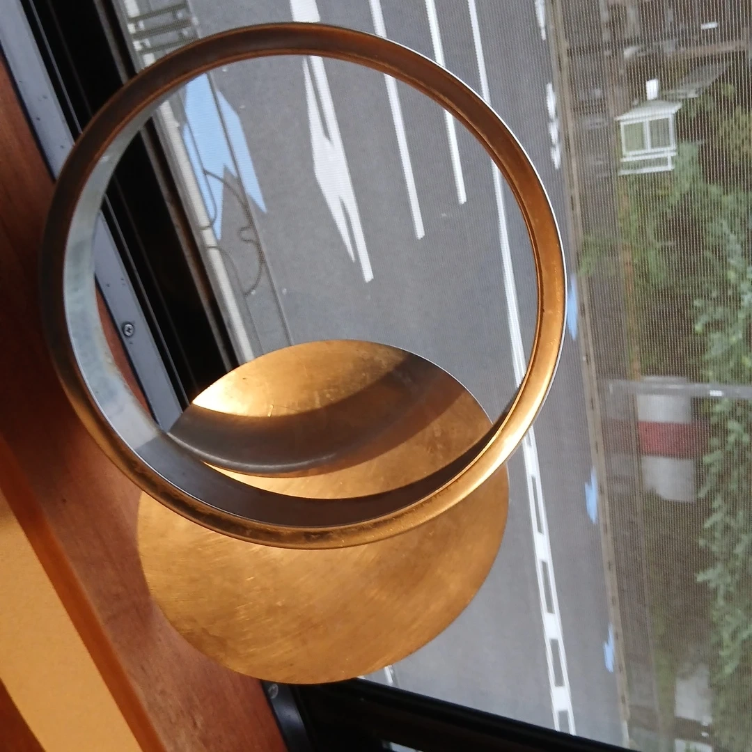 真鍮製 丸型ケーキ 抜き型の写真2枚目