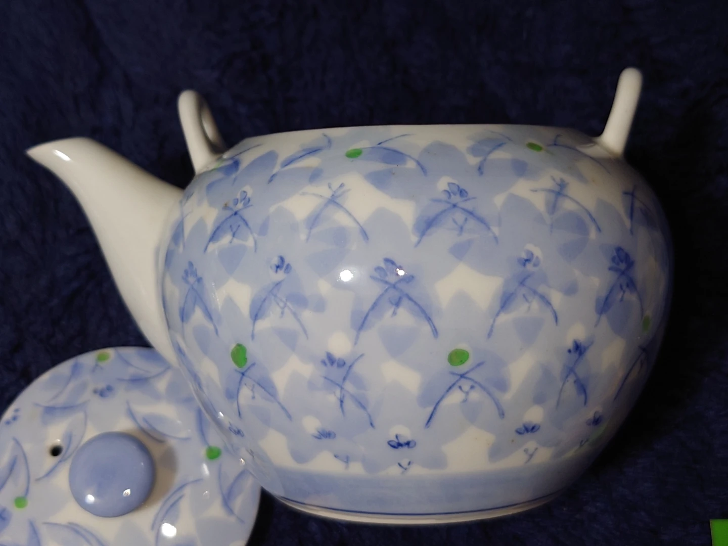 有田焼 茶器 急須 湯呑み セット 青花の写真2枚目