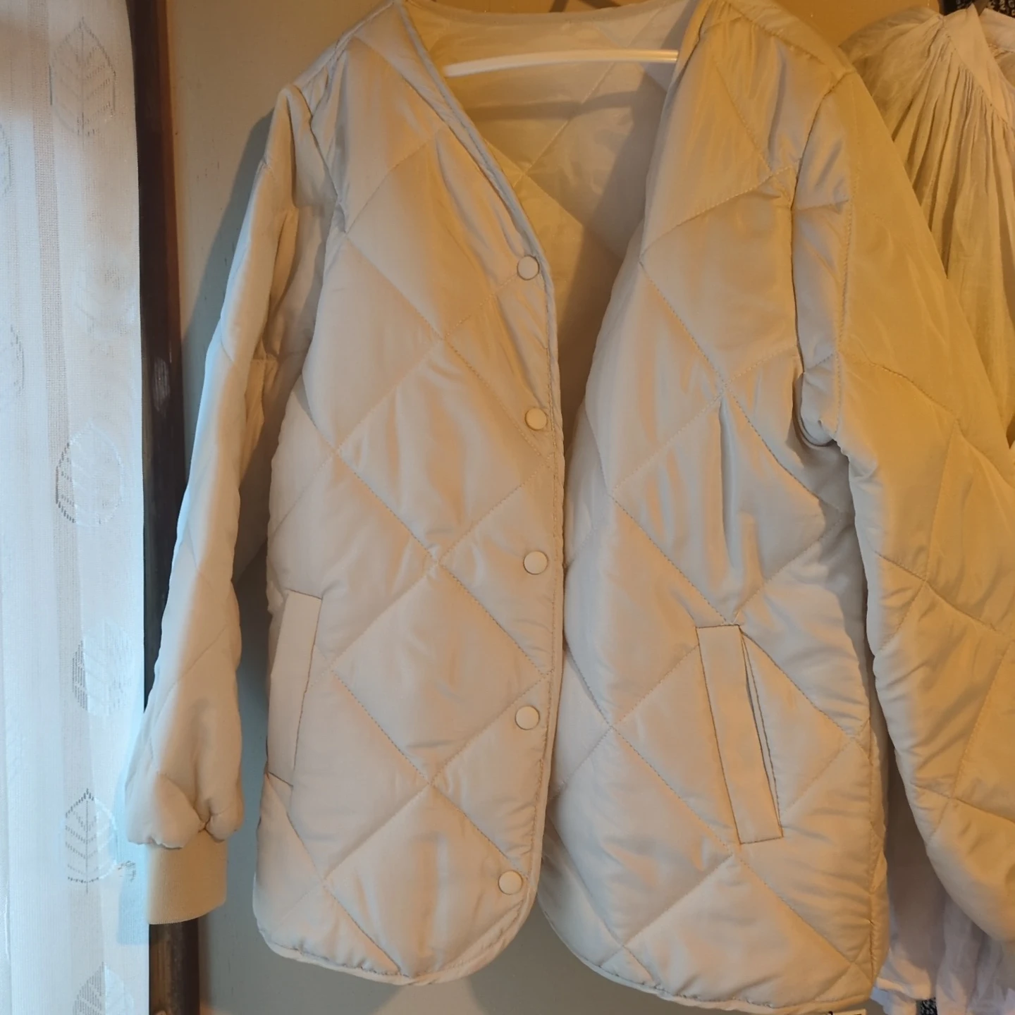 17kg キルティングジャケット アイボリー新品
