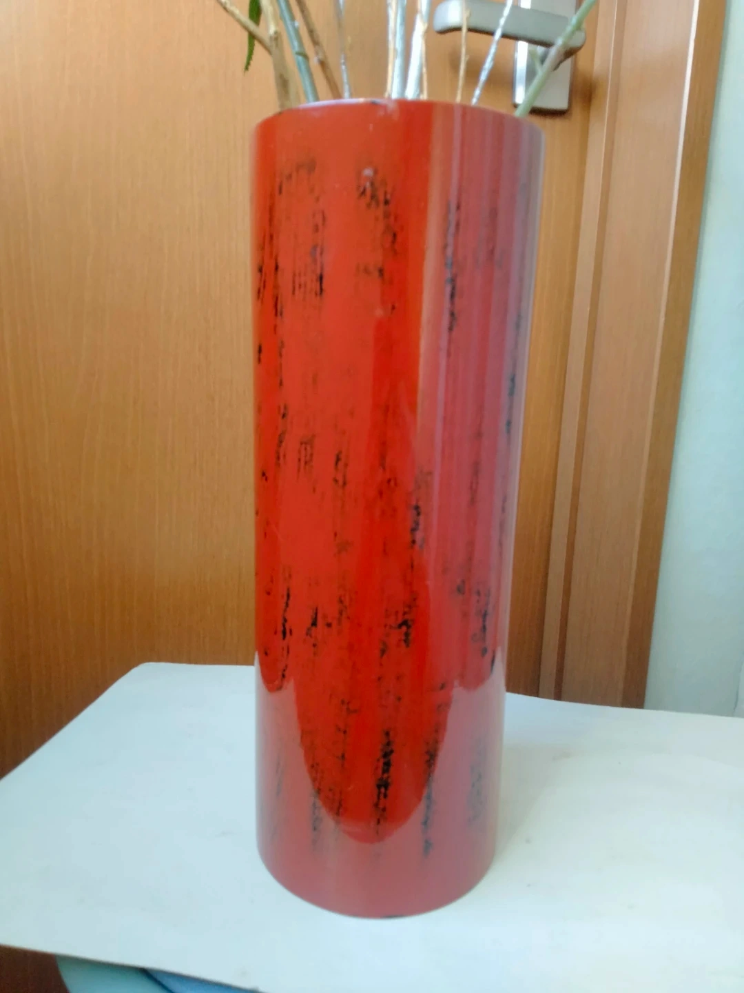 花瓶 フラワーベース 一輪挿し 使用済み 漆器 島安汎工芸製作所 創業大正5年の写真5枚目