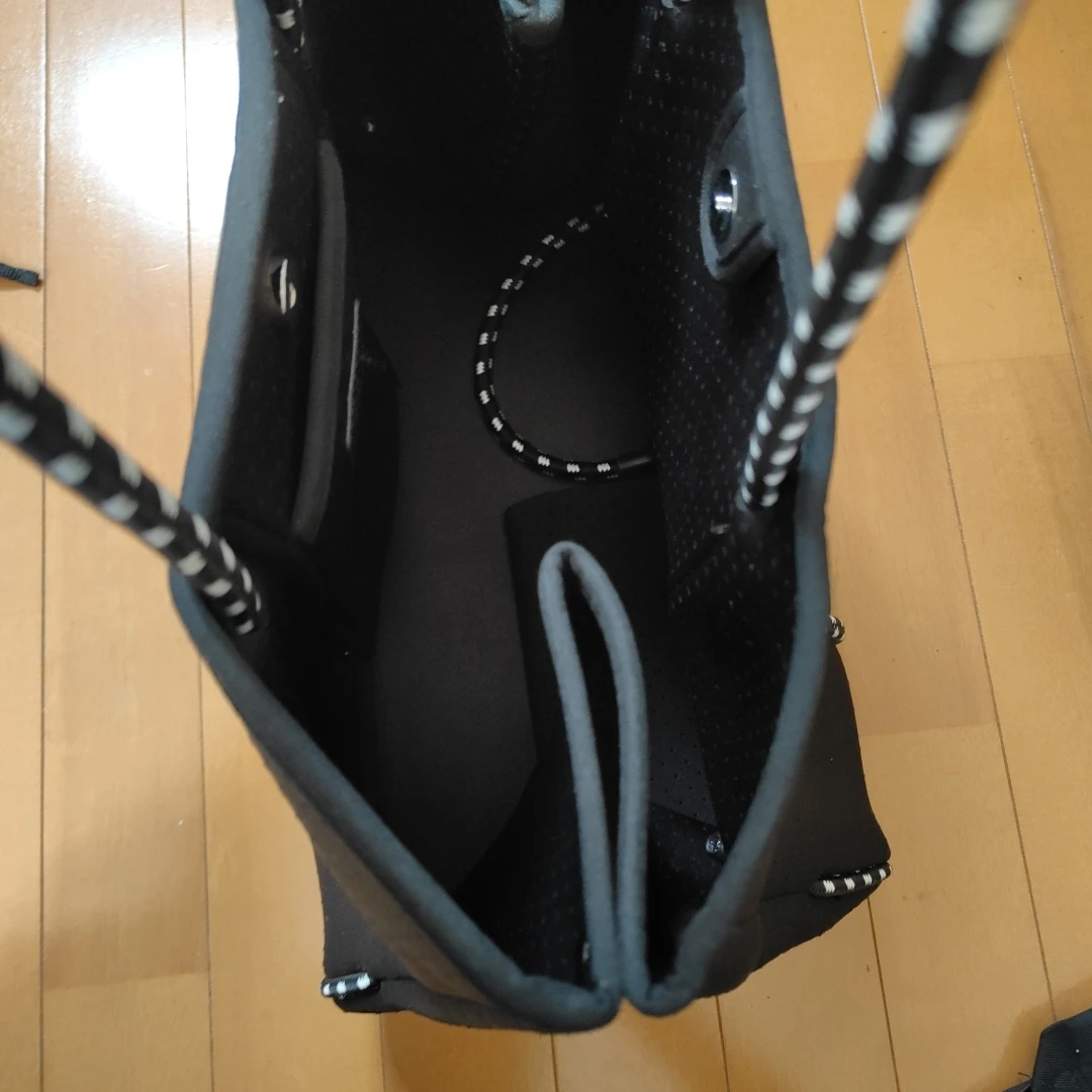 トートバッグ ブラックの写真2枚目