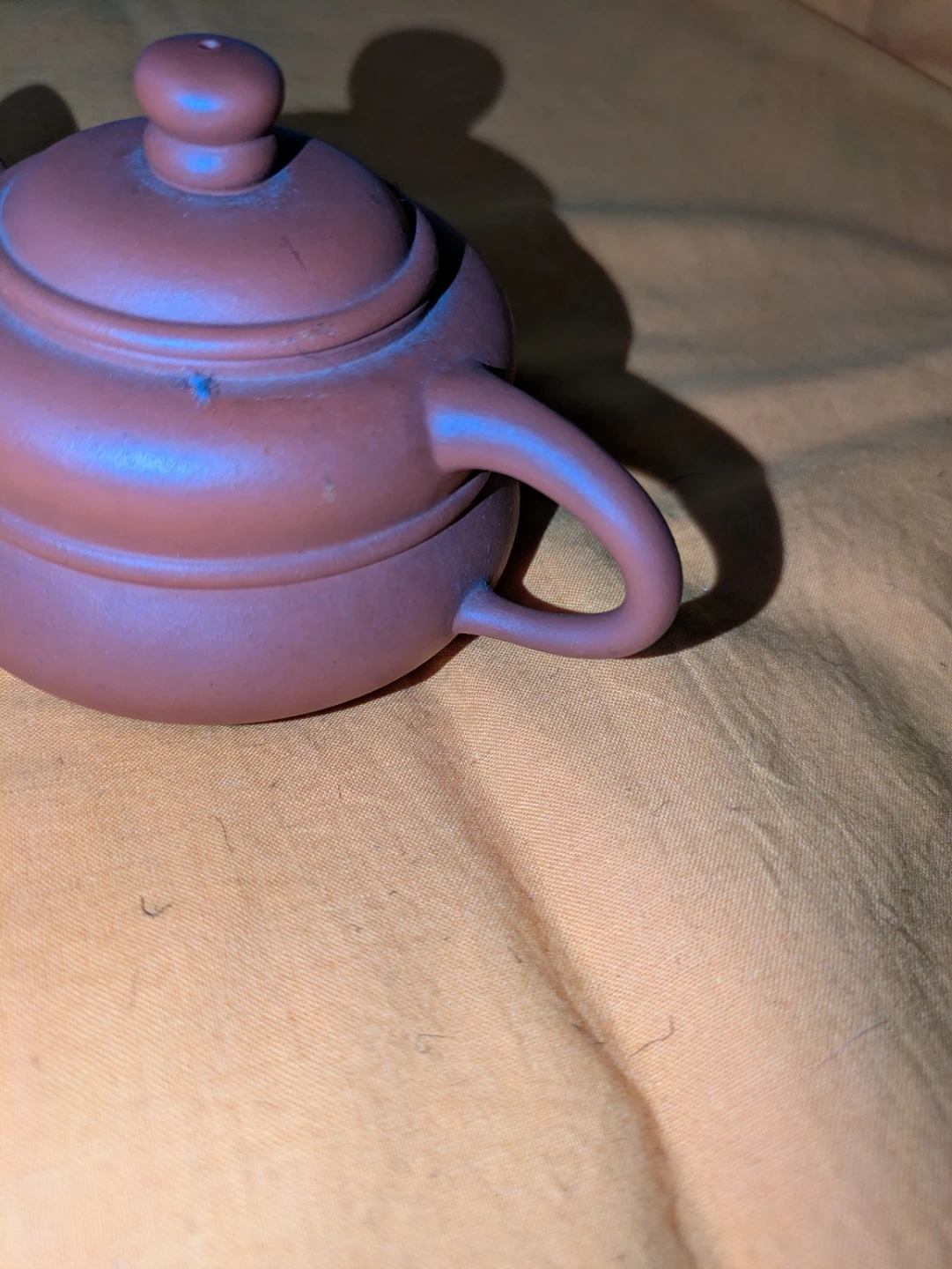 朱泥 急須 茶器 陶器 刻印あり中国 景記作の写真6枚目