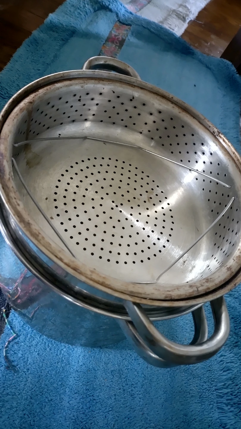 ステンレス製 鍋 蒸し器の写真2枚目