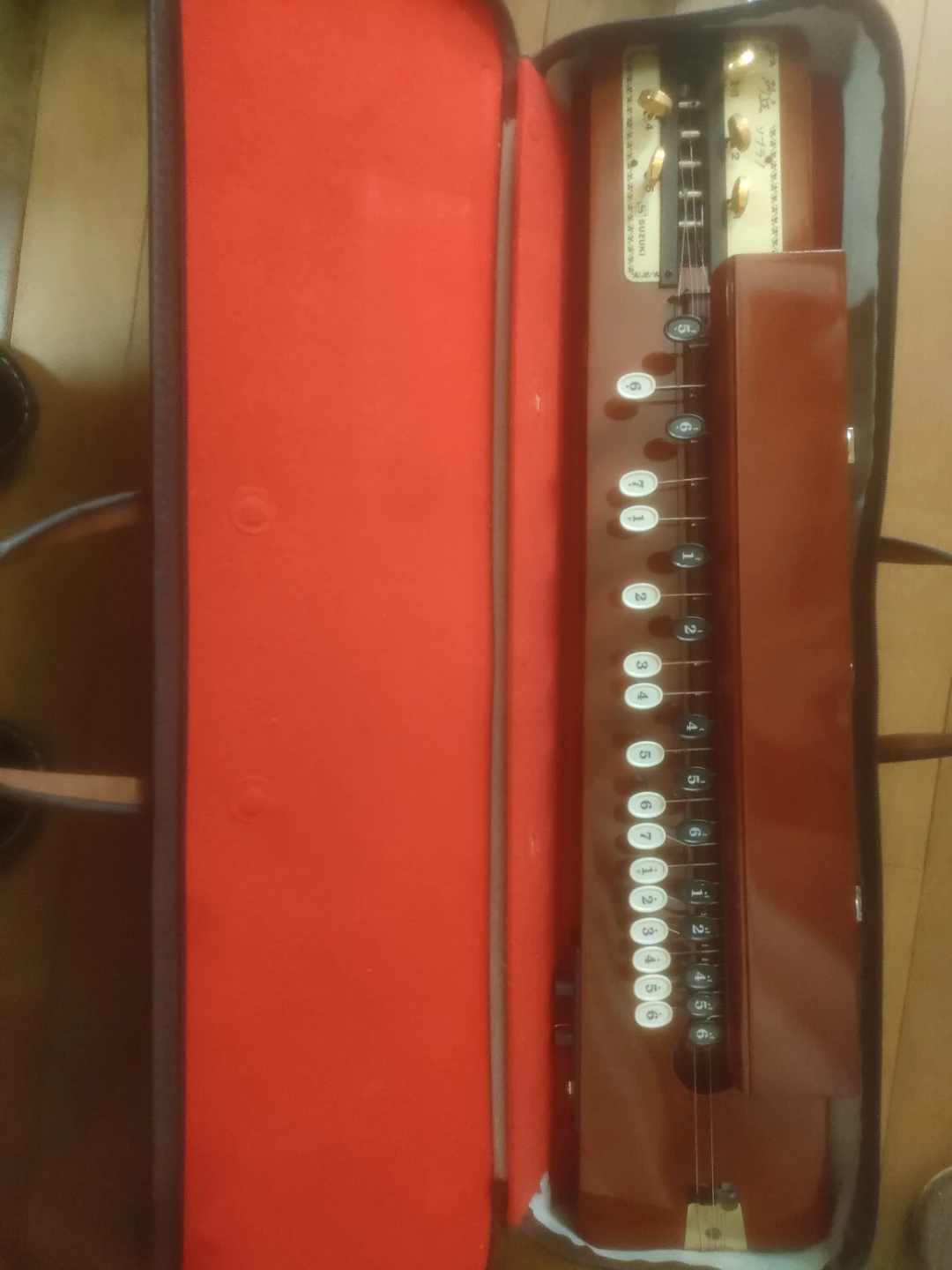スズキ 鈴木楽器 琴 ソプラノ 電気大正琴