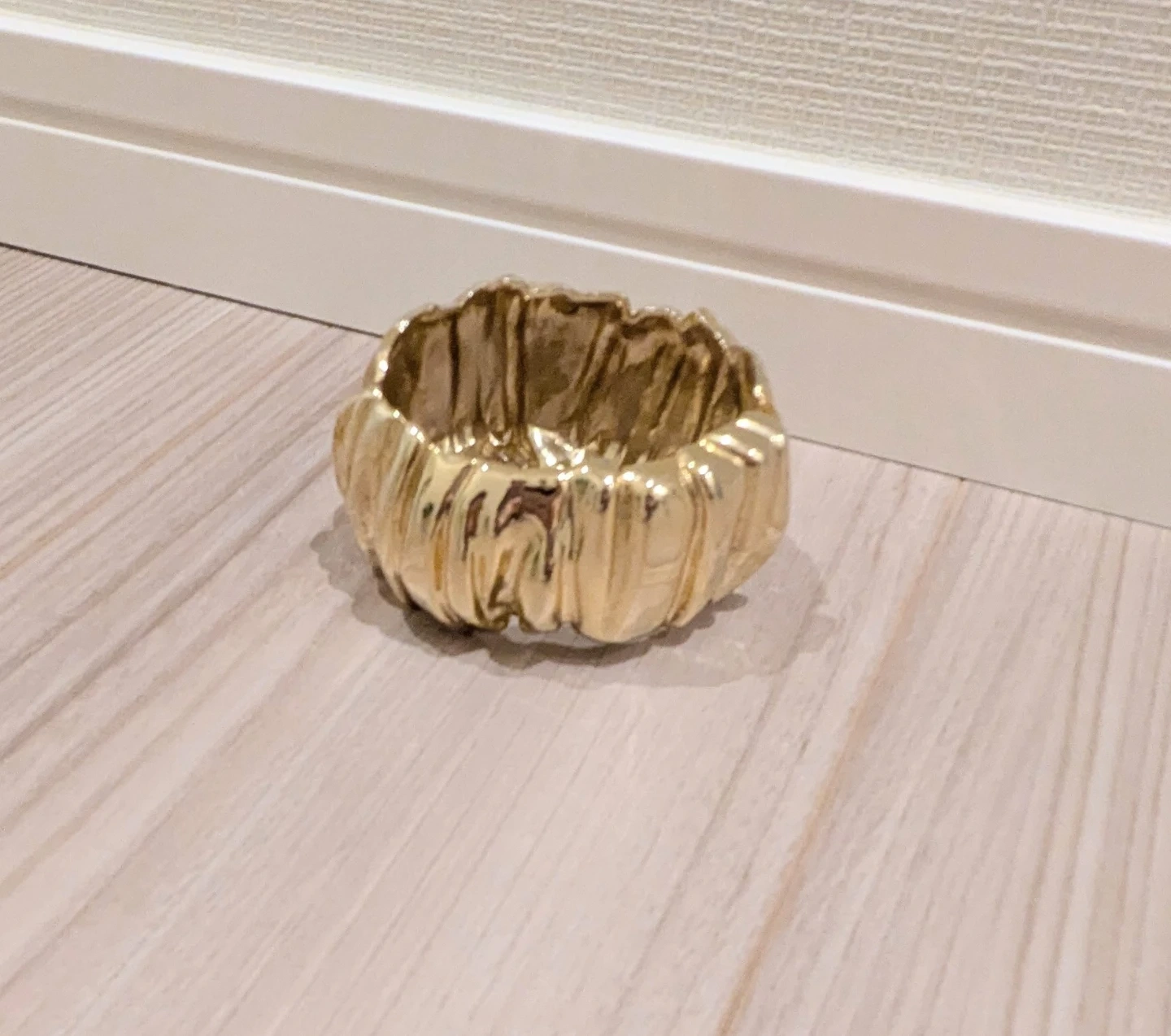 ◇ バングル ボリュームブレスレット ゴールド