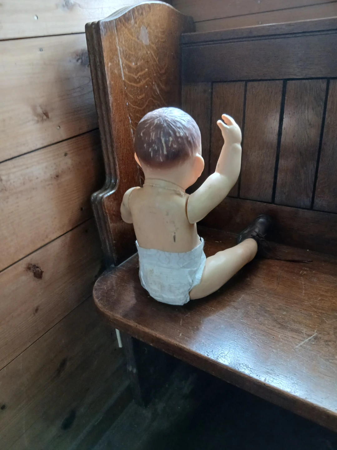 赤ちゃんの人形 お風呂入れ練習用 飾りもOKの写真3枚目