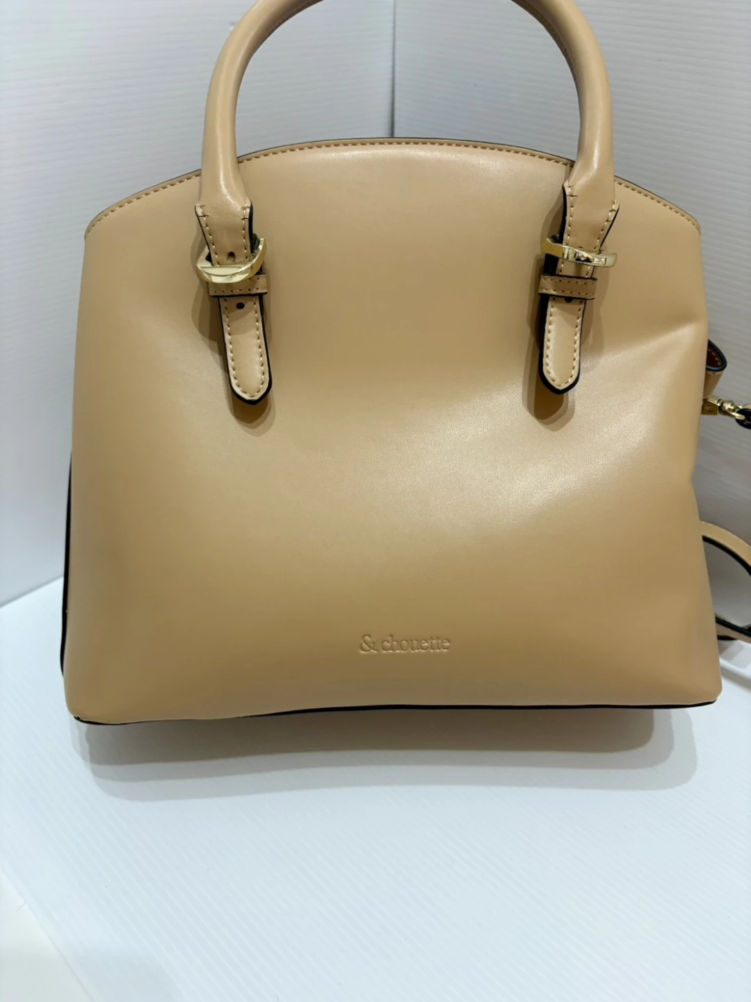 アンドシュエット 2WAYバッグ ベージュ ショルダーバッグ　委託品の写真2枚目