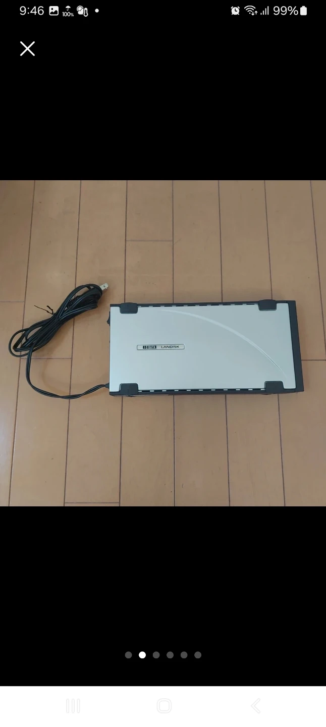 アイ・オー・データ LANDISK HDL-AV250の写真2枚目