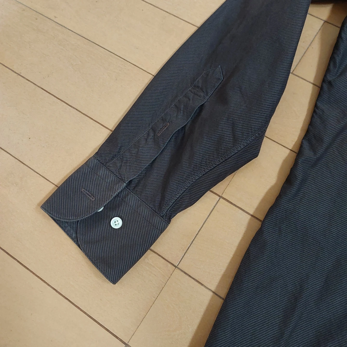 ABX ブラックレーベル メンズ長袖シャツ Lサイズの写真4枚目