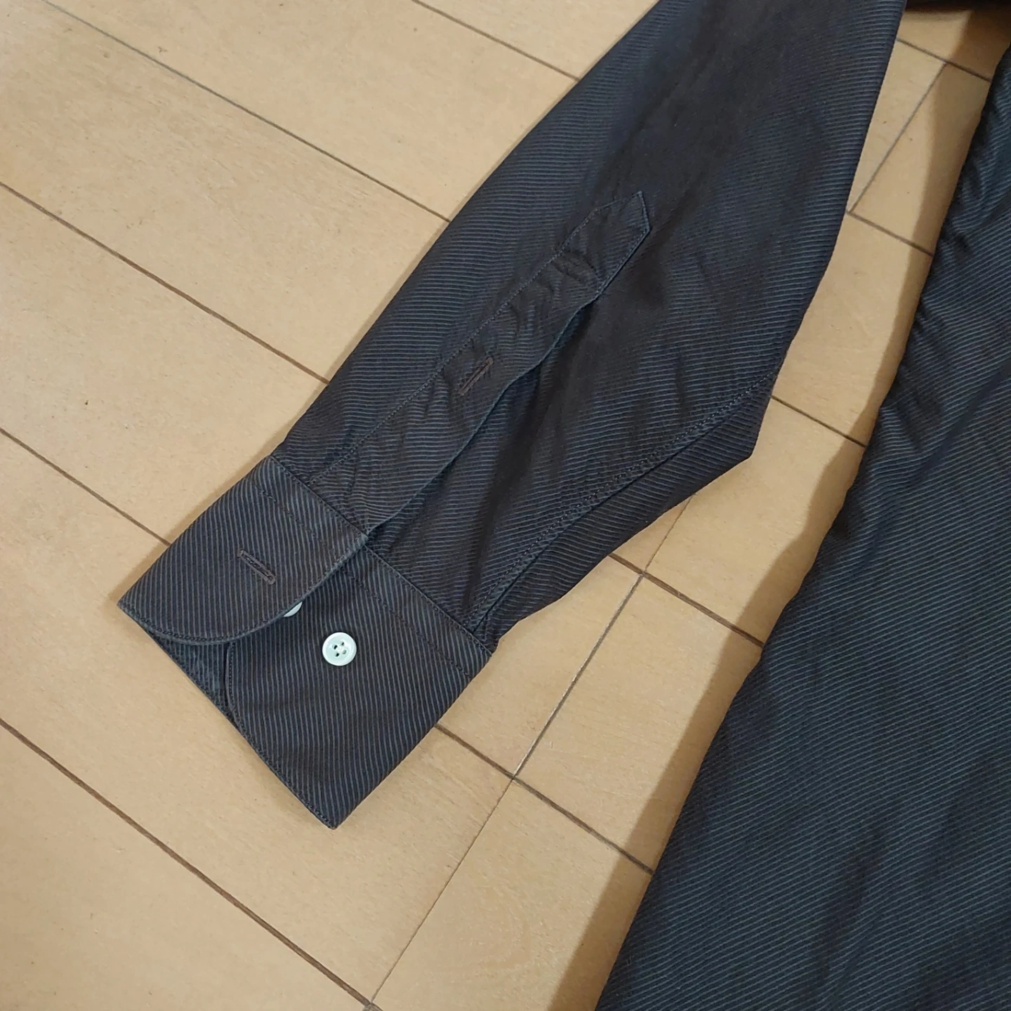 ABX ブラックレーベル メンズ長袖シャツ Lサイズの写真4枚目