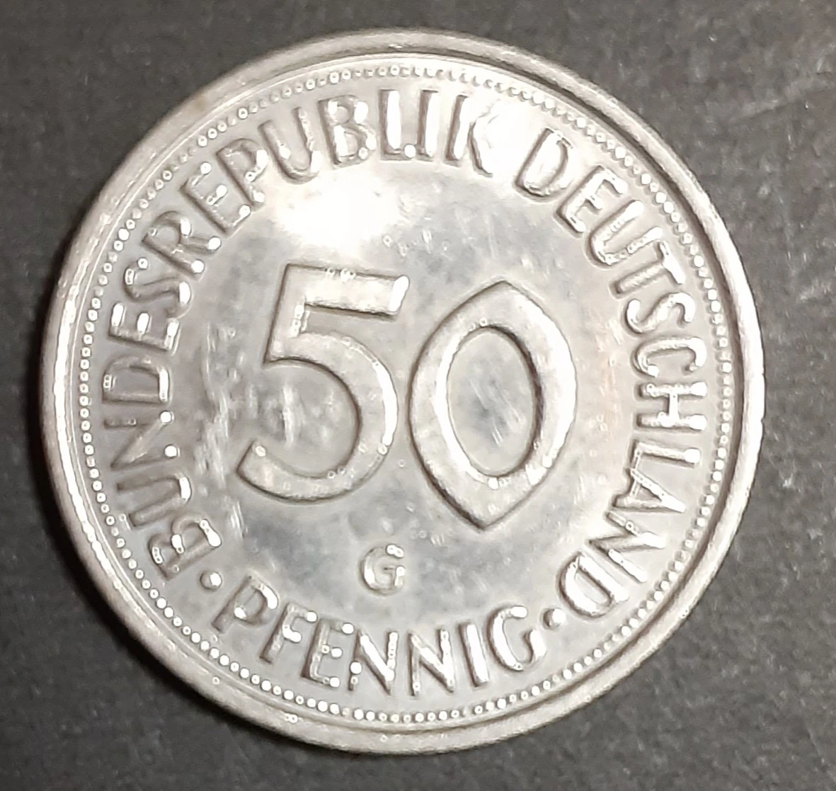美品 旧貨 ﾄﾞｲﾂ50ぺニヒ硬貨
