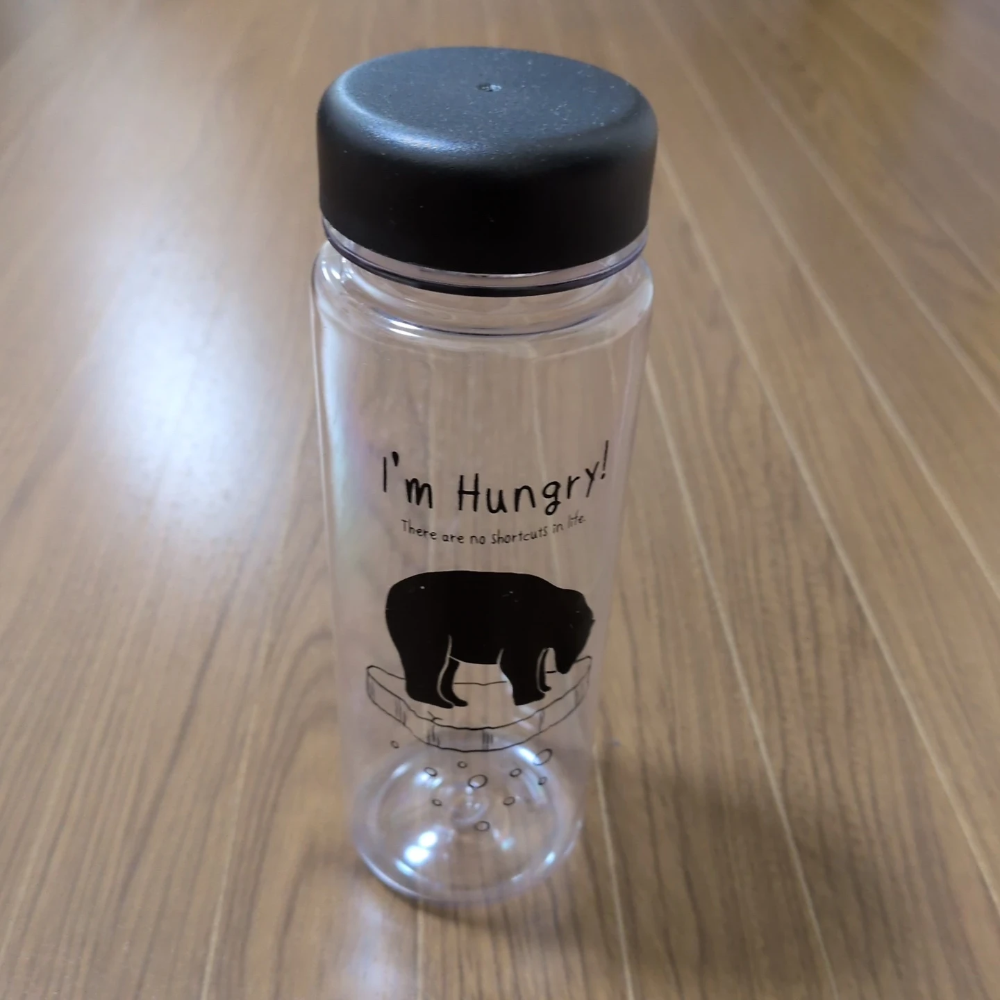 クリアボトル くま柄 500ml