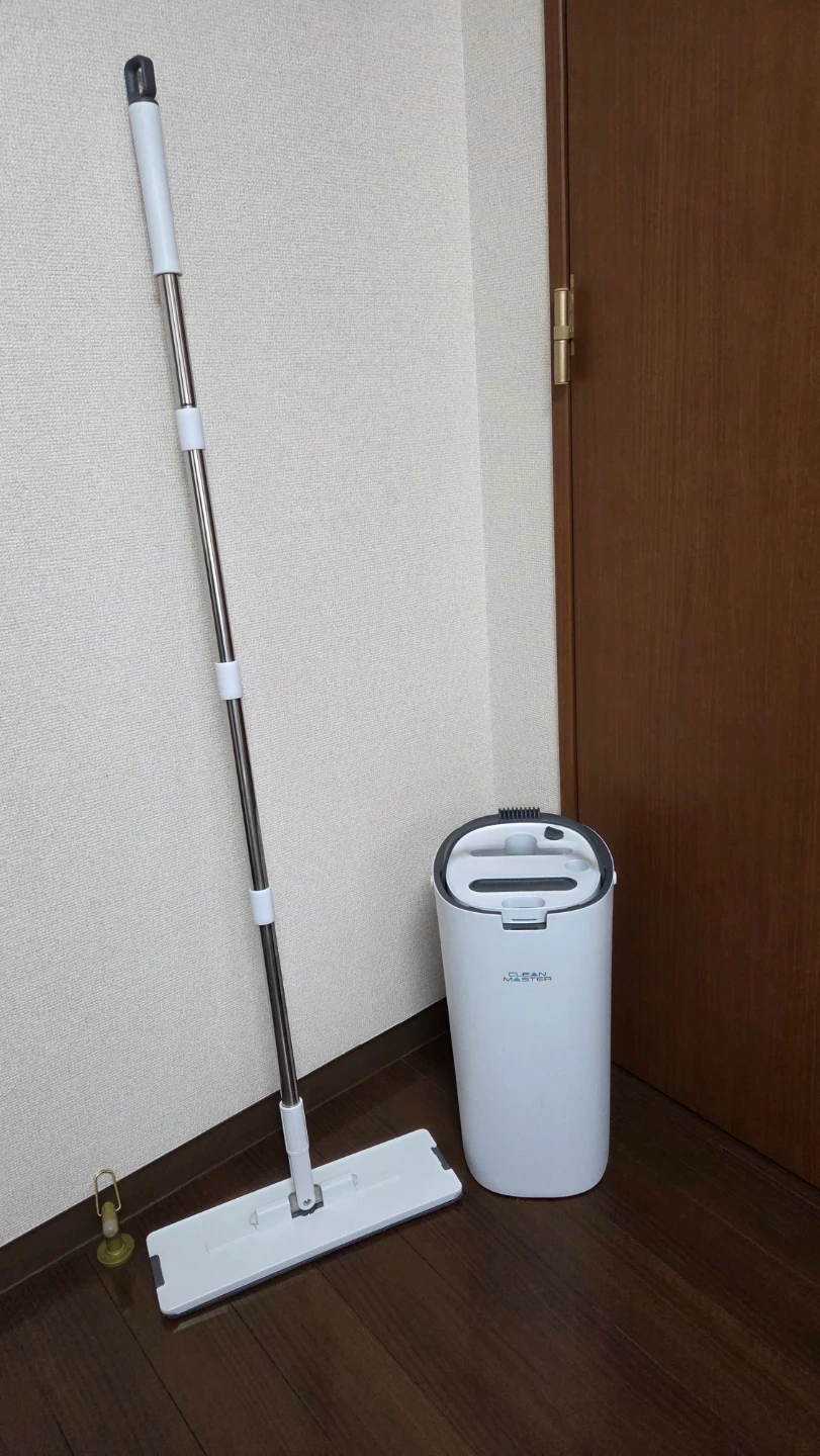 CLEAN MASTER クリーナーセット、モップは分解式です。