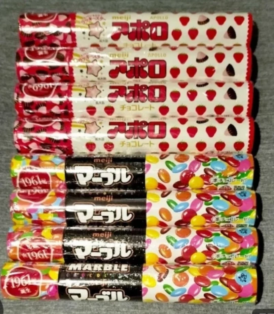 明治 アポロ マーブル チョコレート まとめ売り