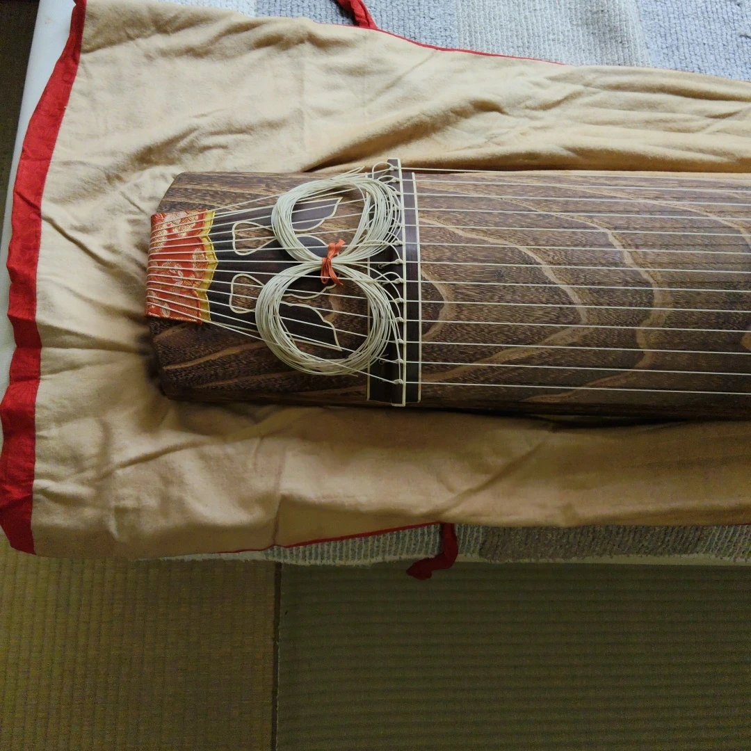 十三弦琴 箏 和楽器 カバー付きの写真2枚目