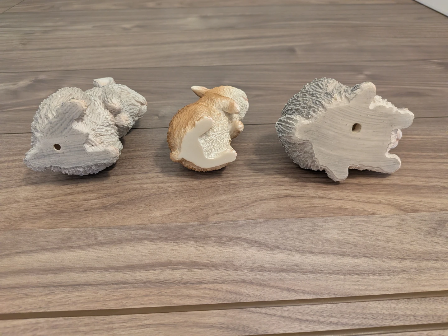 うさぎの置物 3体セットの写真4枚目