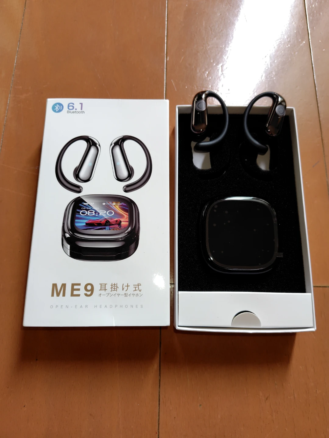 最新耳掛け式イヤホン