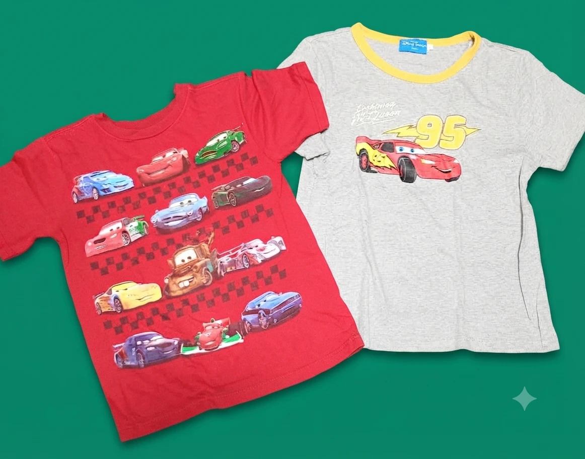 ディズニー カーズ Tシャツ 2枚セット  120  130