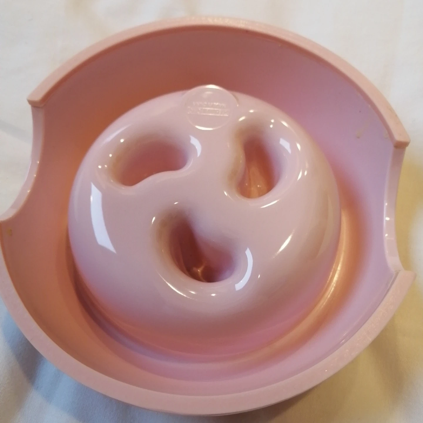 ペットパラダイス ペット用早食い防止ボウル ピンク いちご柄の写真3枚目