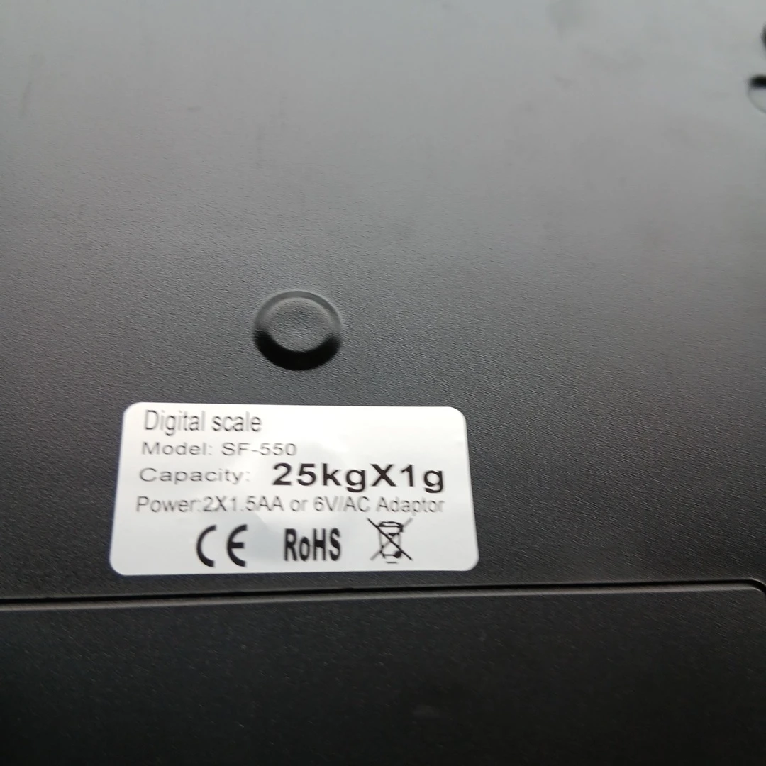 デジタルスケール SF-550 最大25kgの写真4枚目